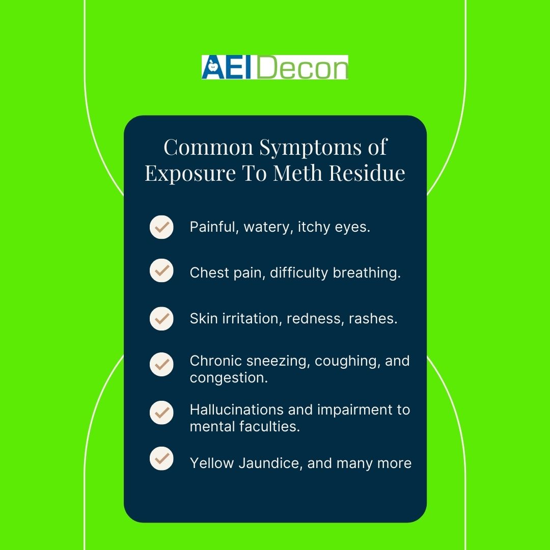 Symptoms Of Meth Exposure