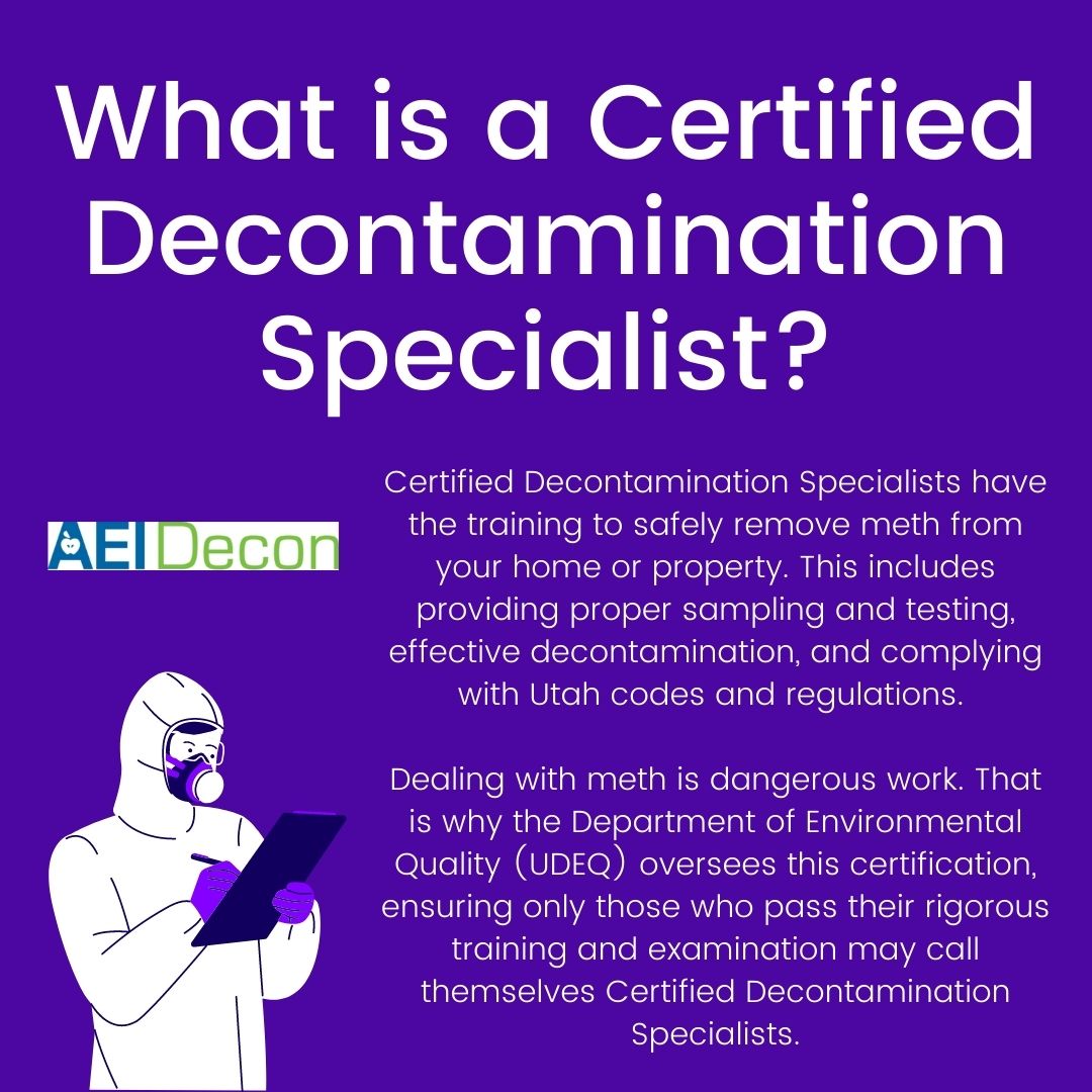 Certified Decontamination Specialist