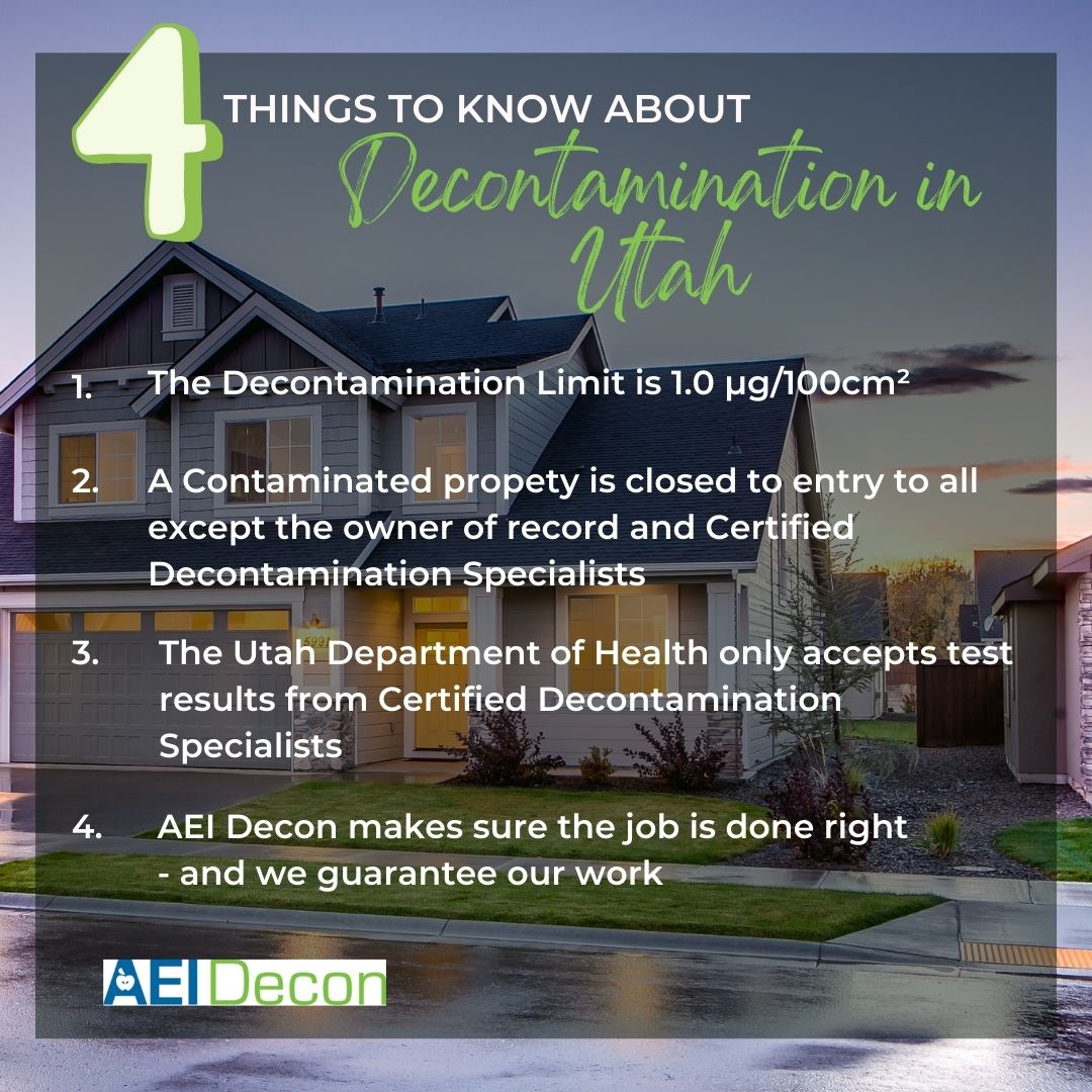 What to know about decontamination in Utah